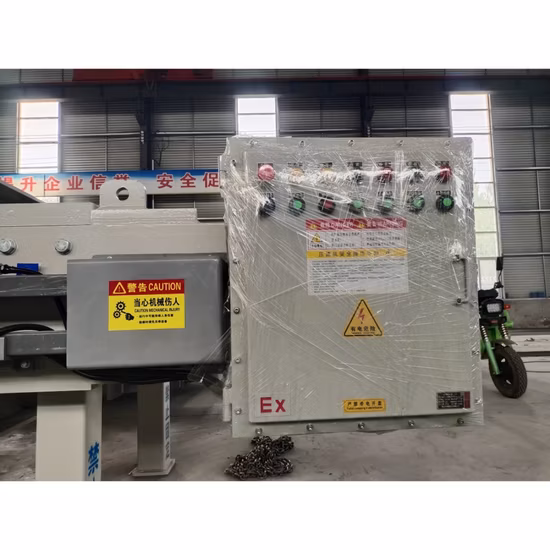 Large Size Program-Controlled Oil Expeller Ceramic Slurry Filter Press for Beer Mash