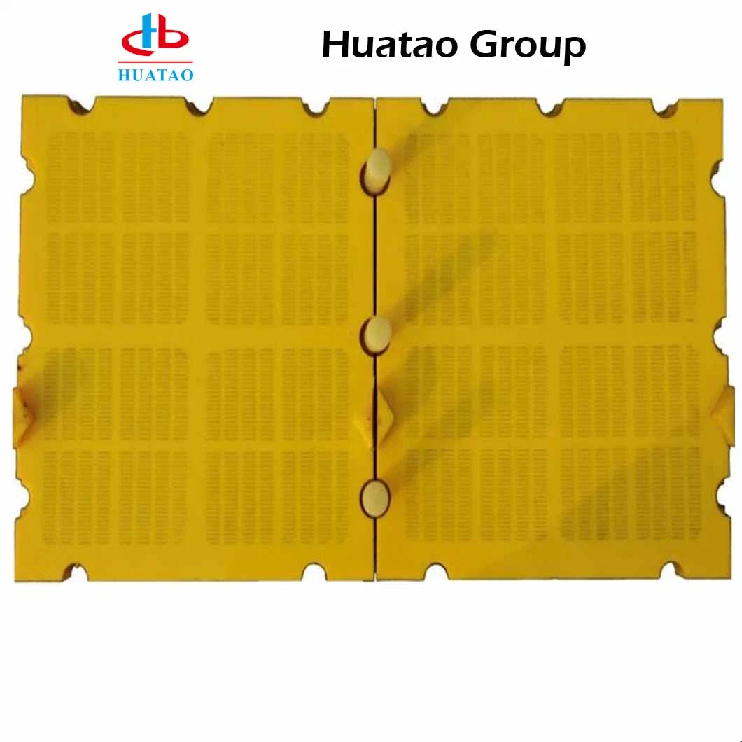 Polyurethane and Steel Frame Modular Vibrating Screen Dewatering PU Panel