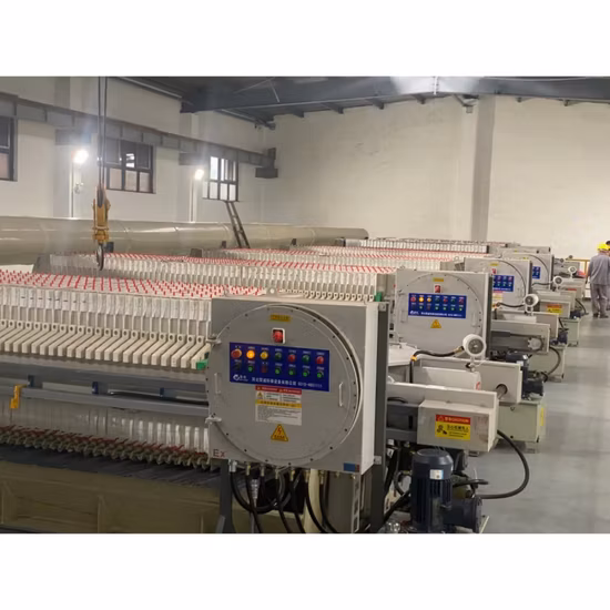 Large Size Program-Controlled Oil Expeller Ceramic Slurry Filter Press for Beer Mash