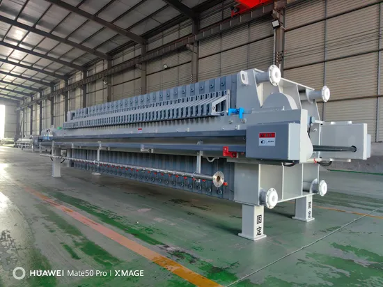 Large Size Program-Controlled Oil Expeller Ceramic Slurry Filter Press for Beer Mash