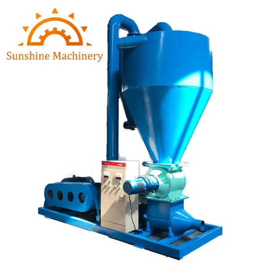 Mobiles pneumatisches Ladefördersystem für Pulverkornpartikel