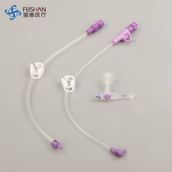 Einweg-Medizinzubehör, steriles Magen-Ernährungssondengerät aus Silikon, gute Qualität und guter Preis für die enterale Ernährung